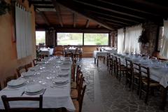 Tavoli dell' agriturismo S'Incantu