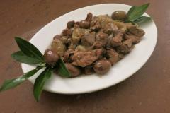 Coratella con olive